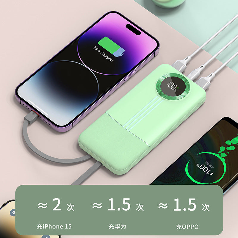 3C Certified Lightweight Portable Power Bank10000Ma22.5W Super Fast Charging Power Bank Custom Gift LOGO