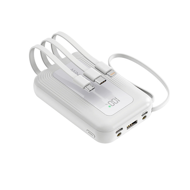 Cross-border new arrival20000mAh power bank with super fast charging and large capacity1Wan comes with a lightweight portable charger